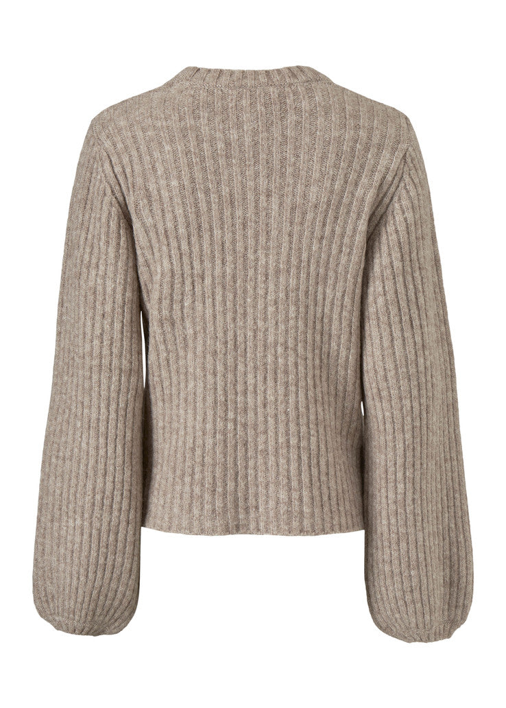 Modström Goldie O-Neck Strik Camel