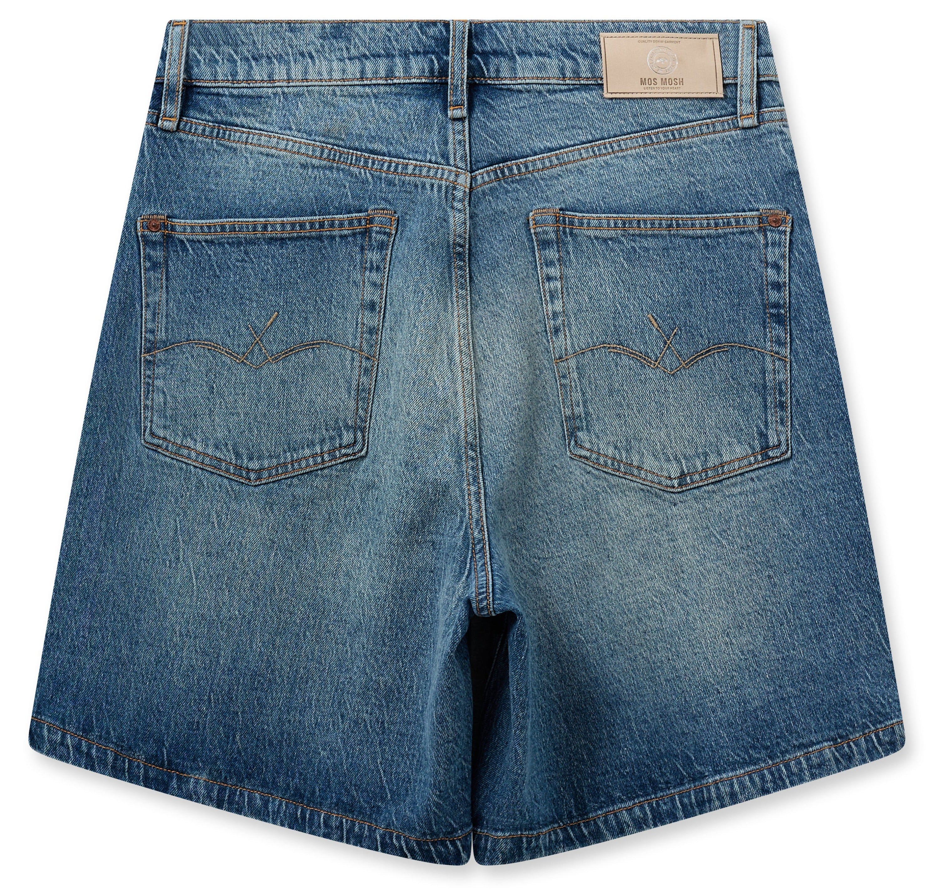 Mos Mosh Bati Denim Shorts Blue