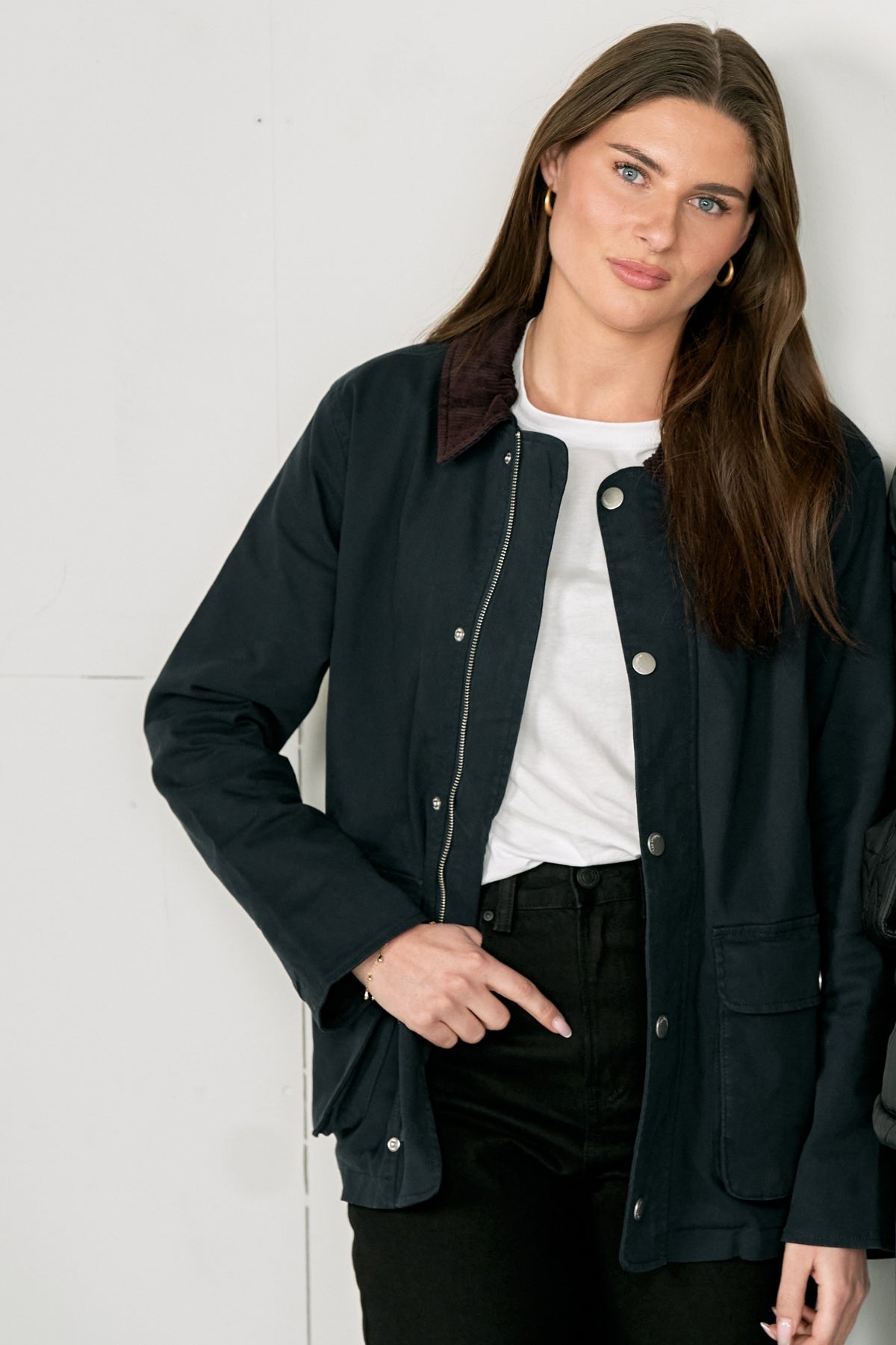 Twill Jacket - Navy