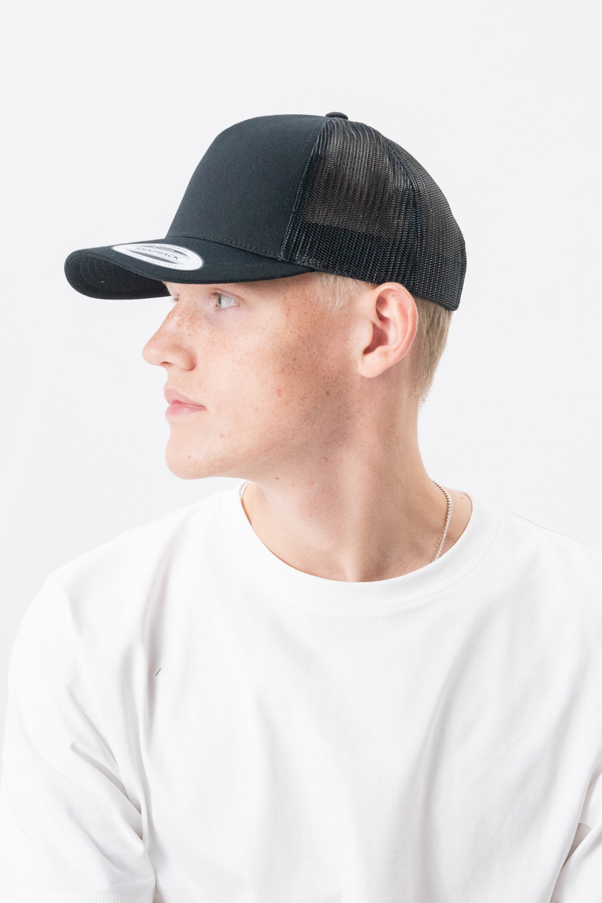 retro-trucker-cap-black_2.png Retro Trucker Cap - Black