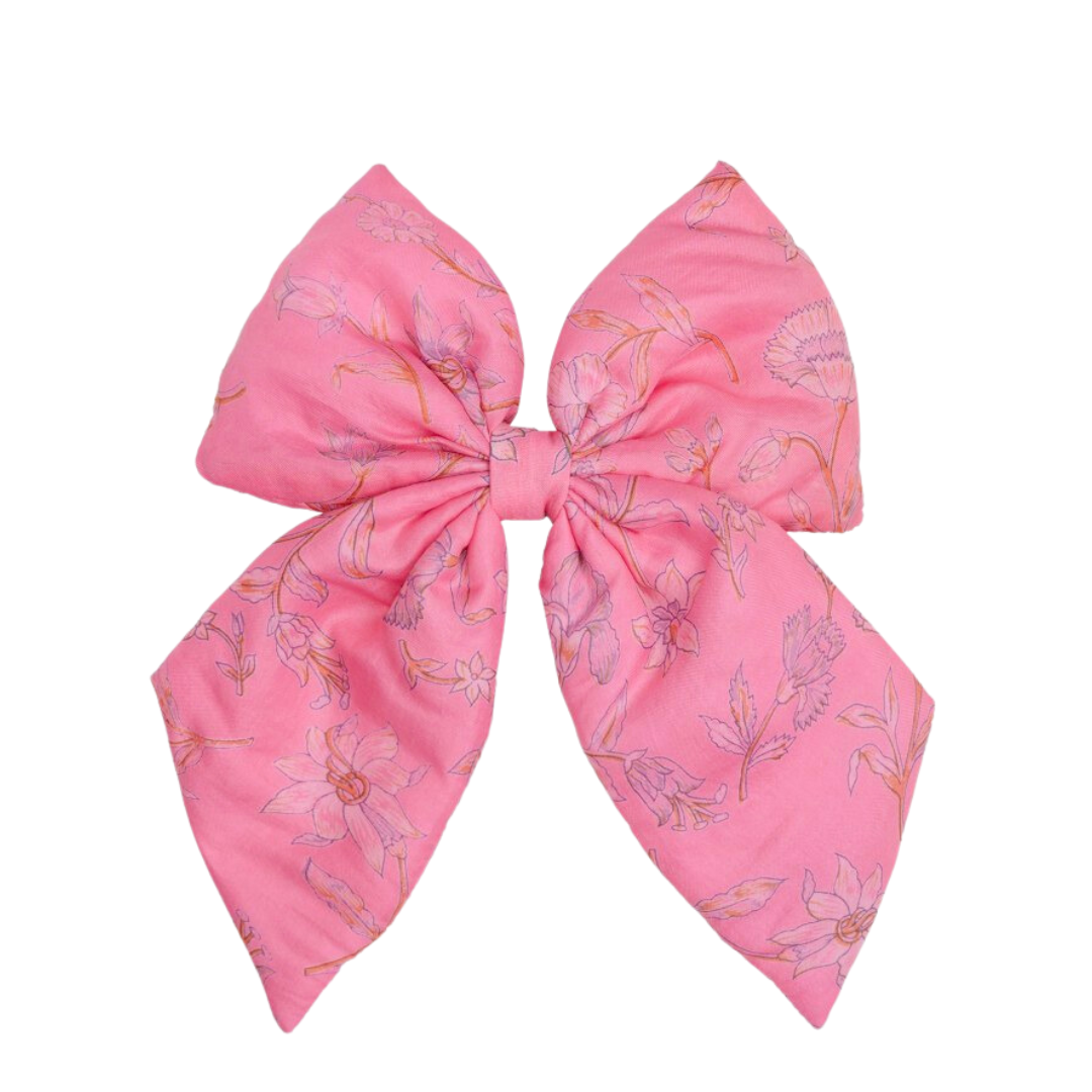 Sissel Edelbo Big Silk Bow Hårspænde