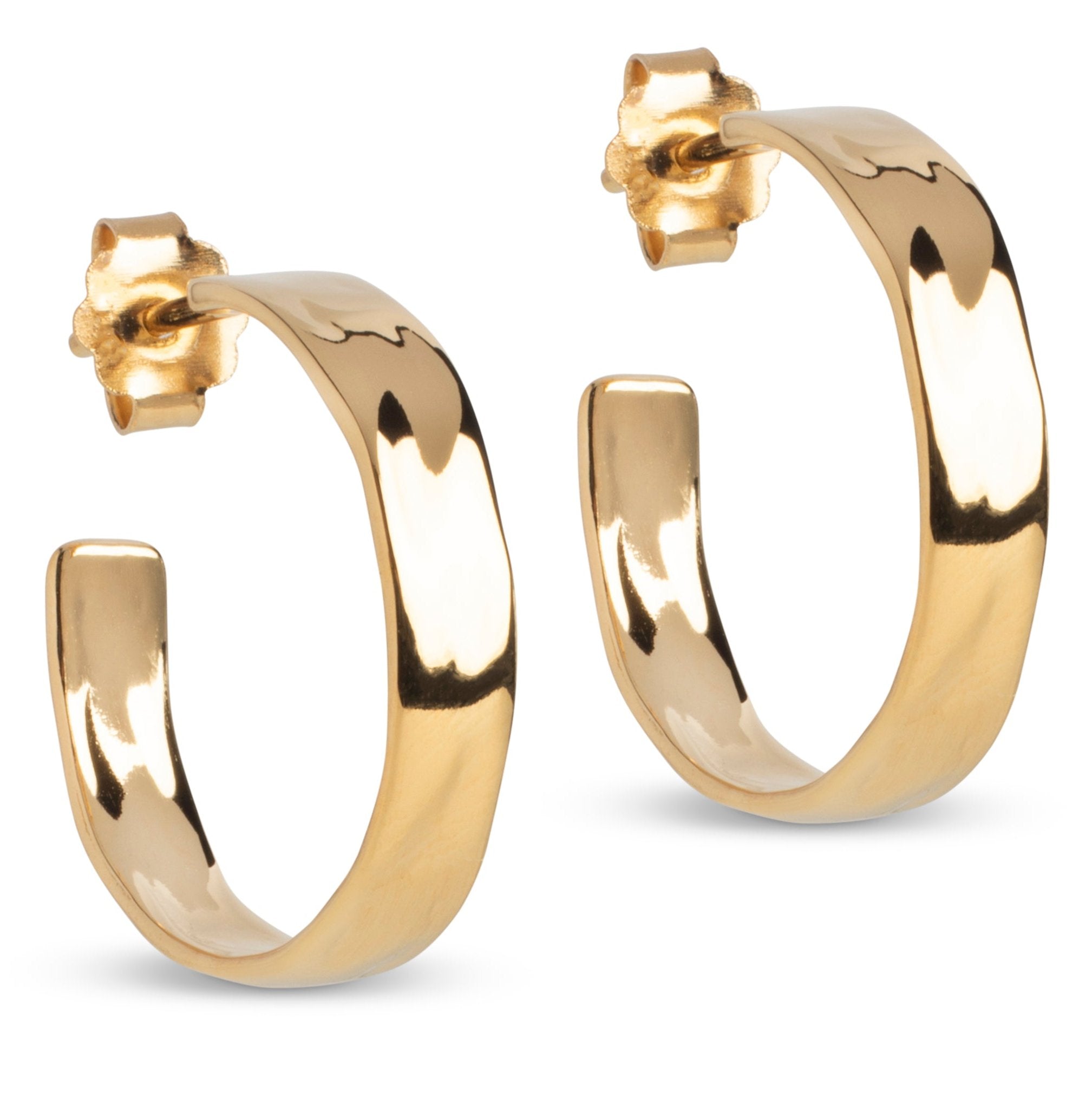 Enamel Sandra Narrow Hoops Mode
