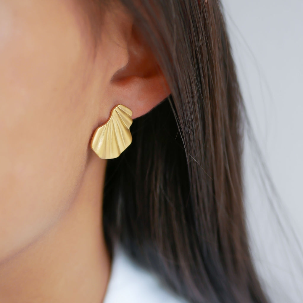 Enamel Wave Øreringe