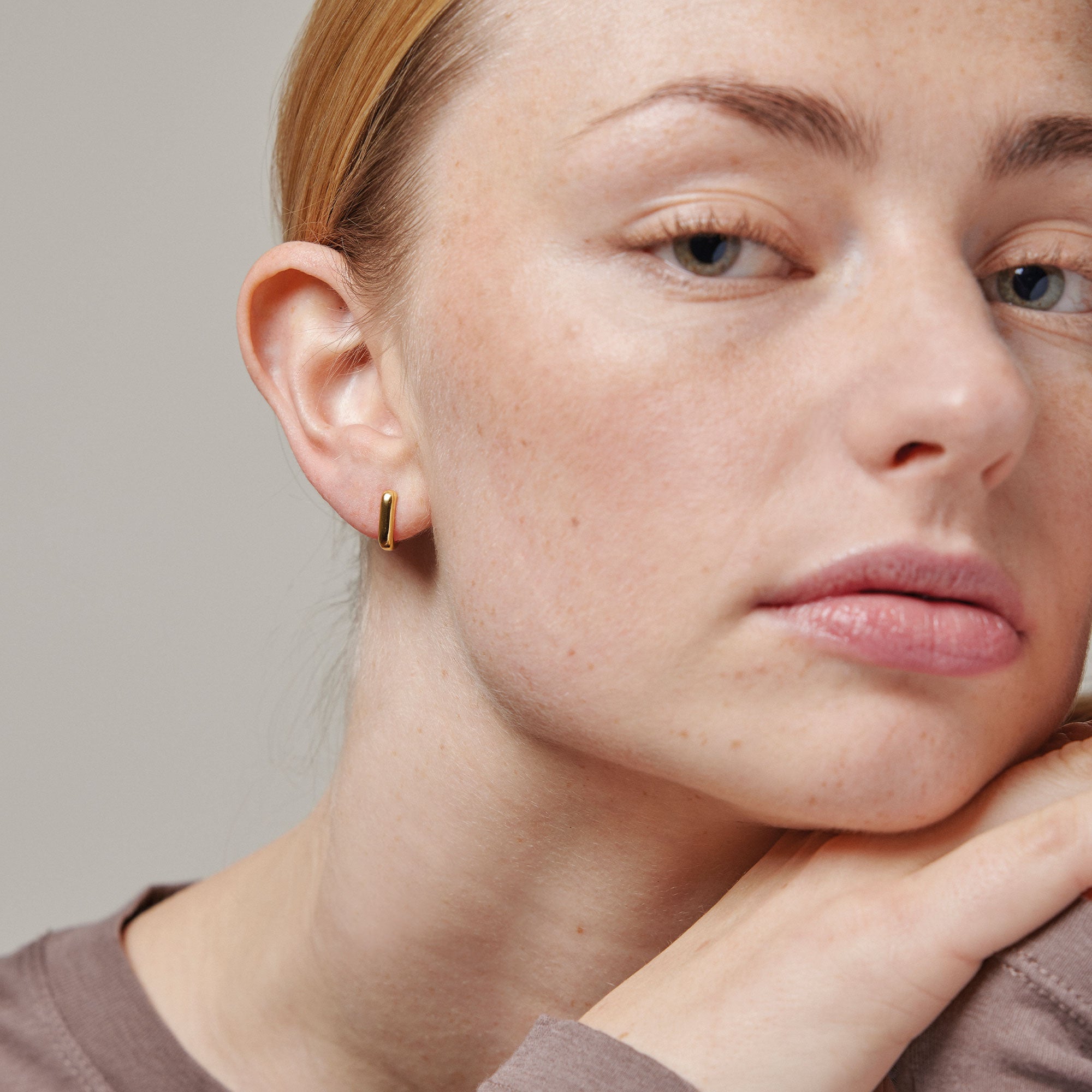 Enamel Square 12 mm Hoops
