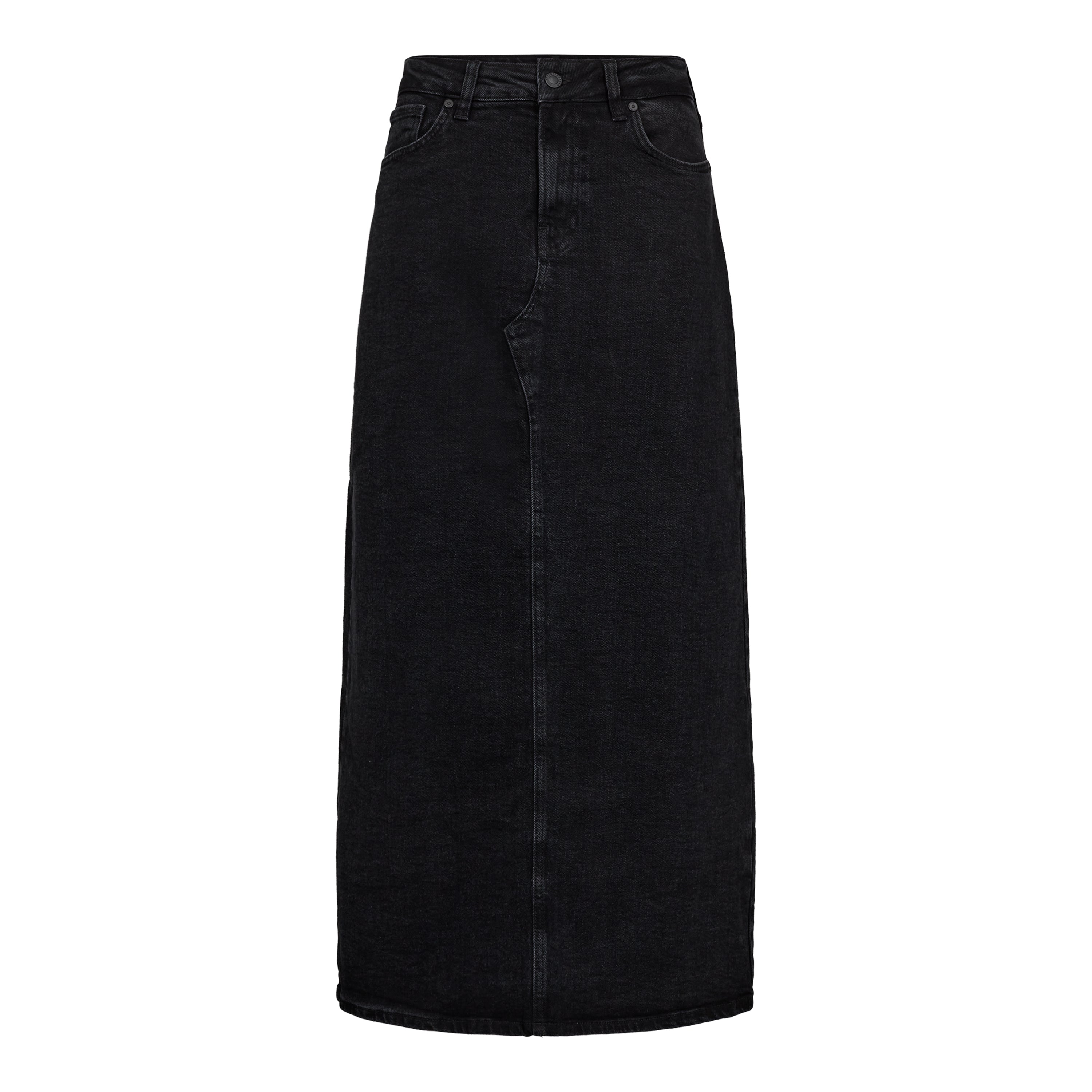 Ivy Copenhagen Zoe Maxi Nederdel Wash Faded Black Udsalg