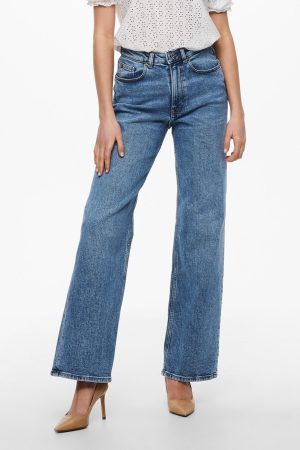Juicy Jeans (wide leg) - Denim Blå Udsalg