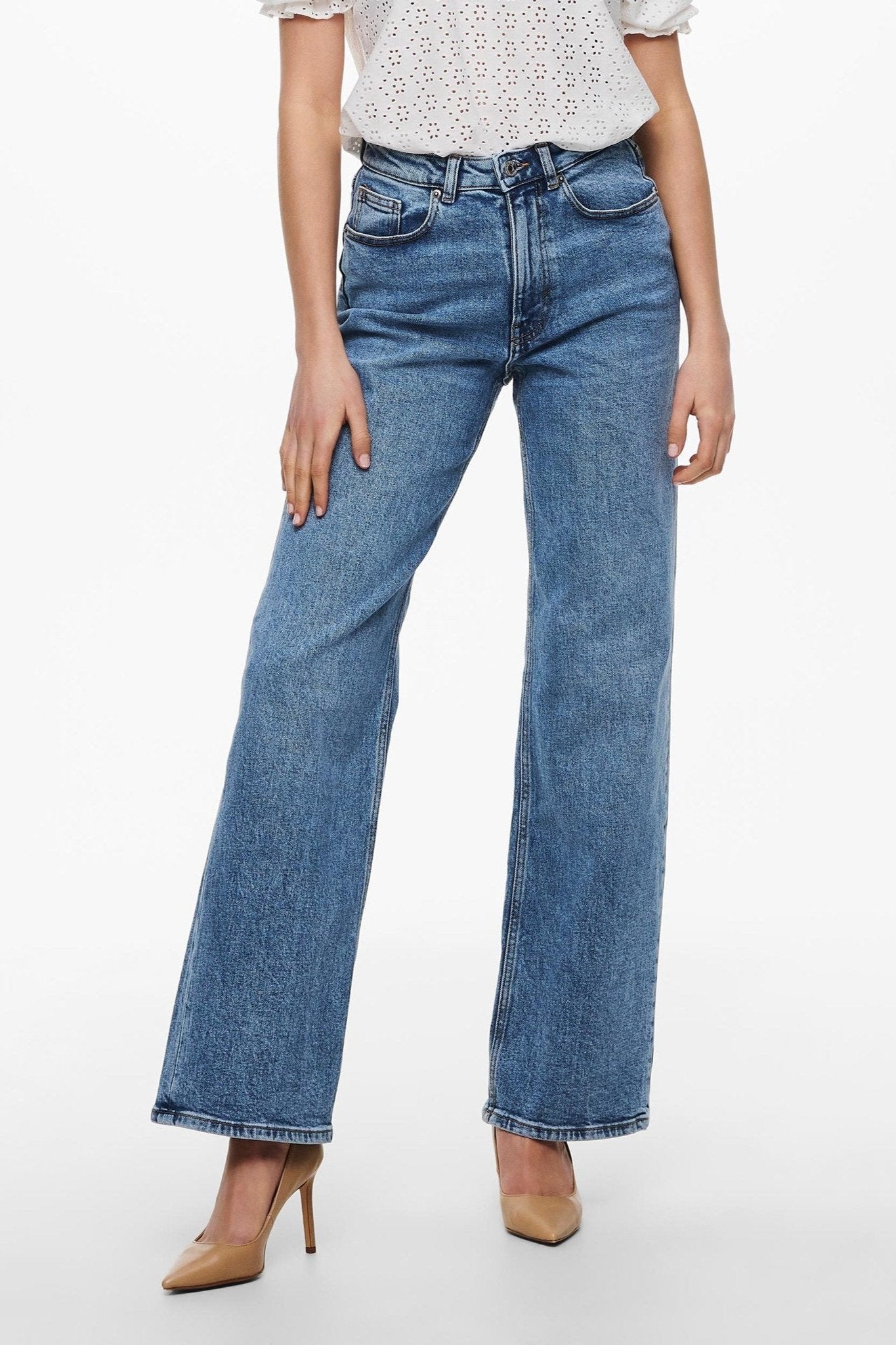 Juicy Jeans (wide leg) - Denim Blå Udsalg