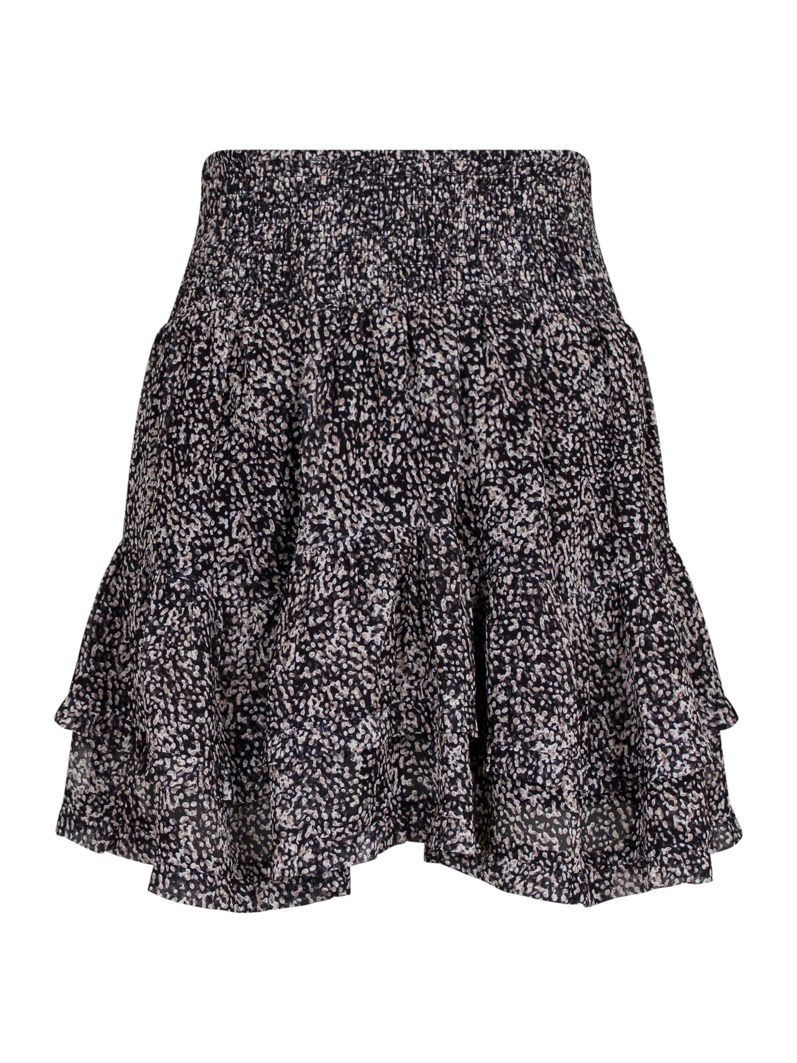 Neo Noir Tana Texture Dot Nederdel Dark Sand Online salg