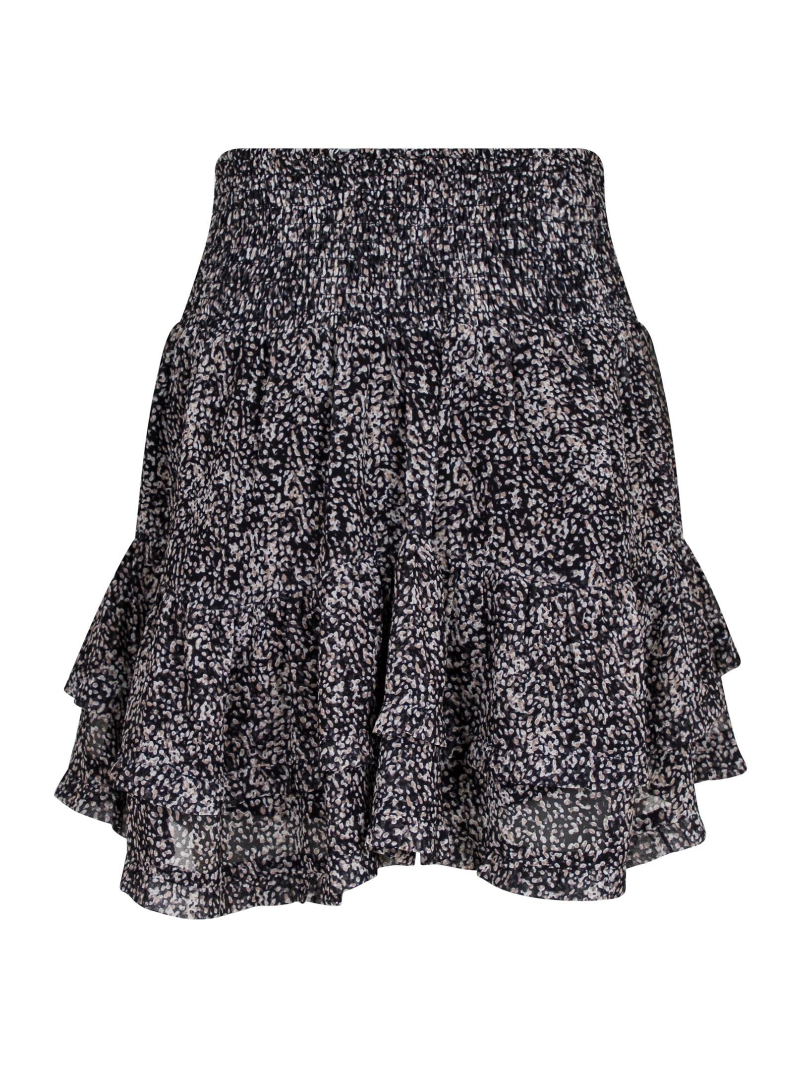Neo Noir Tana Texture Dot Nederdel Dark Sand Online salg
