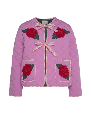 Sissel Edelbo Penny Organic Cotton Qulited Jakke Cyclamen Online