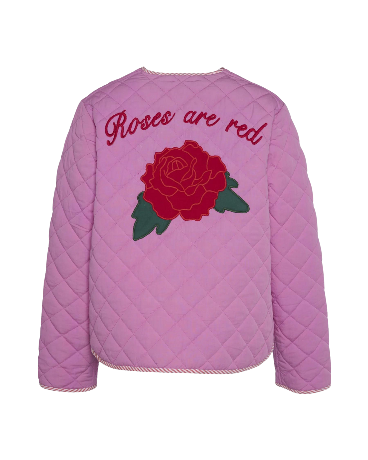 Sissel Edelbo Penny Organic Cotton Qulited Jakke Cyclamen Online