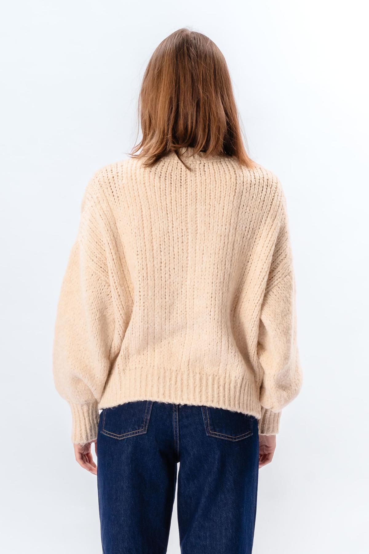 Botton Knit - Hvid