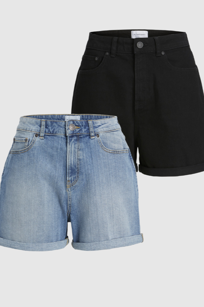 De Originale Performance Denim Shorts - Pakketilbud (2 stk.)