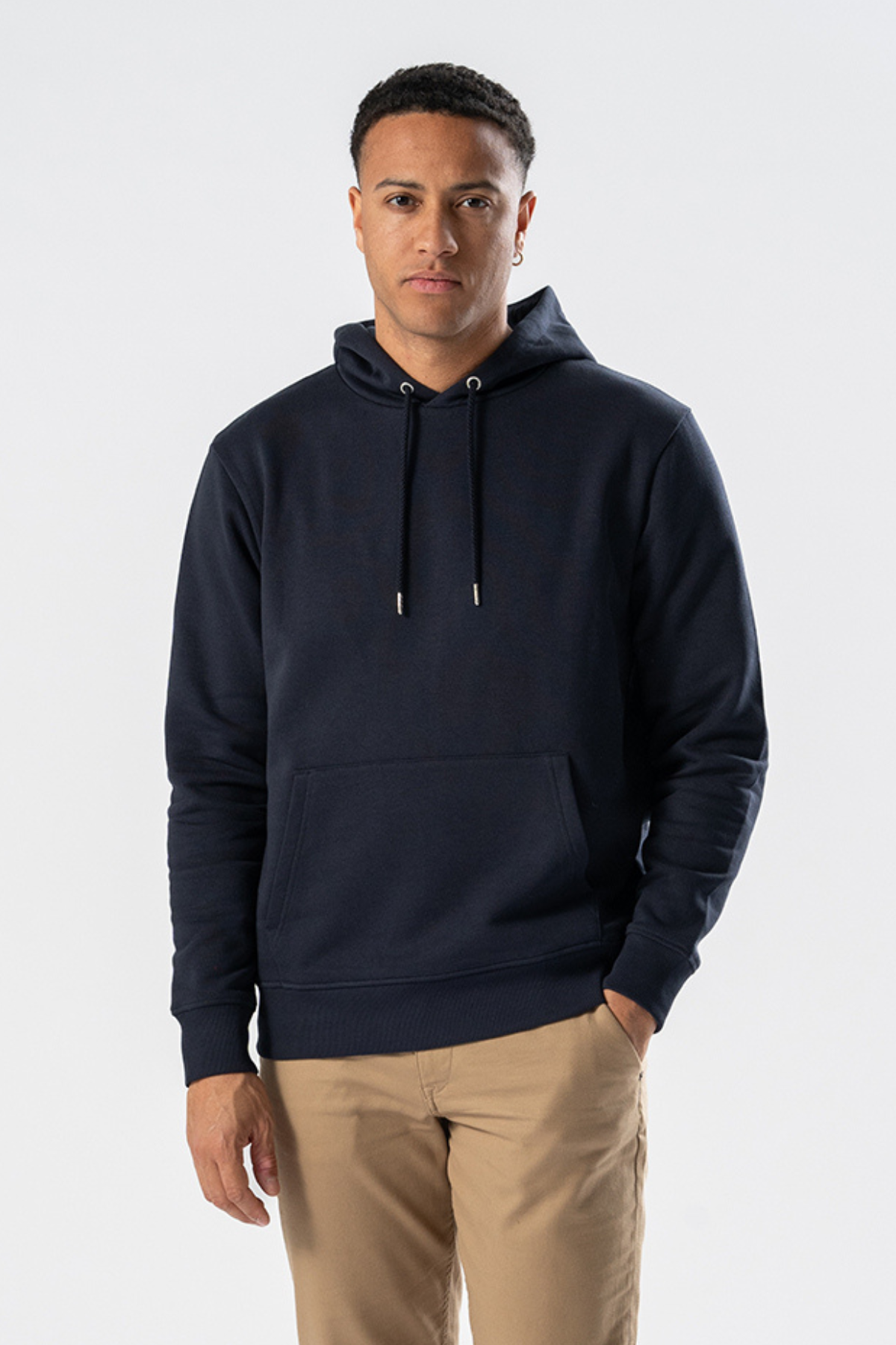 Sweatshirt Hoodie - Navy Online Hot Salg