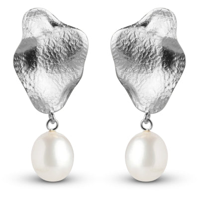 Enamel Caia Large Øreringe Pearls