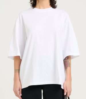 Gestuz Simma Emb T-shirt Bright White NO25
