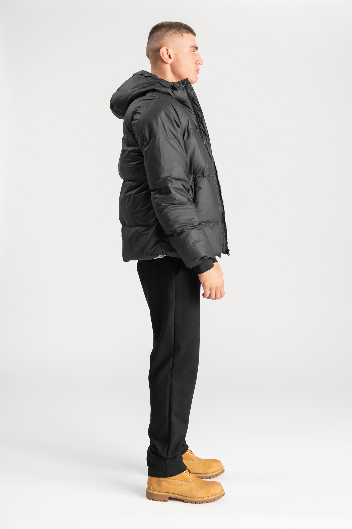Coated Jakke - Sort