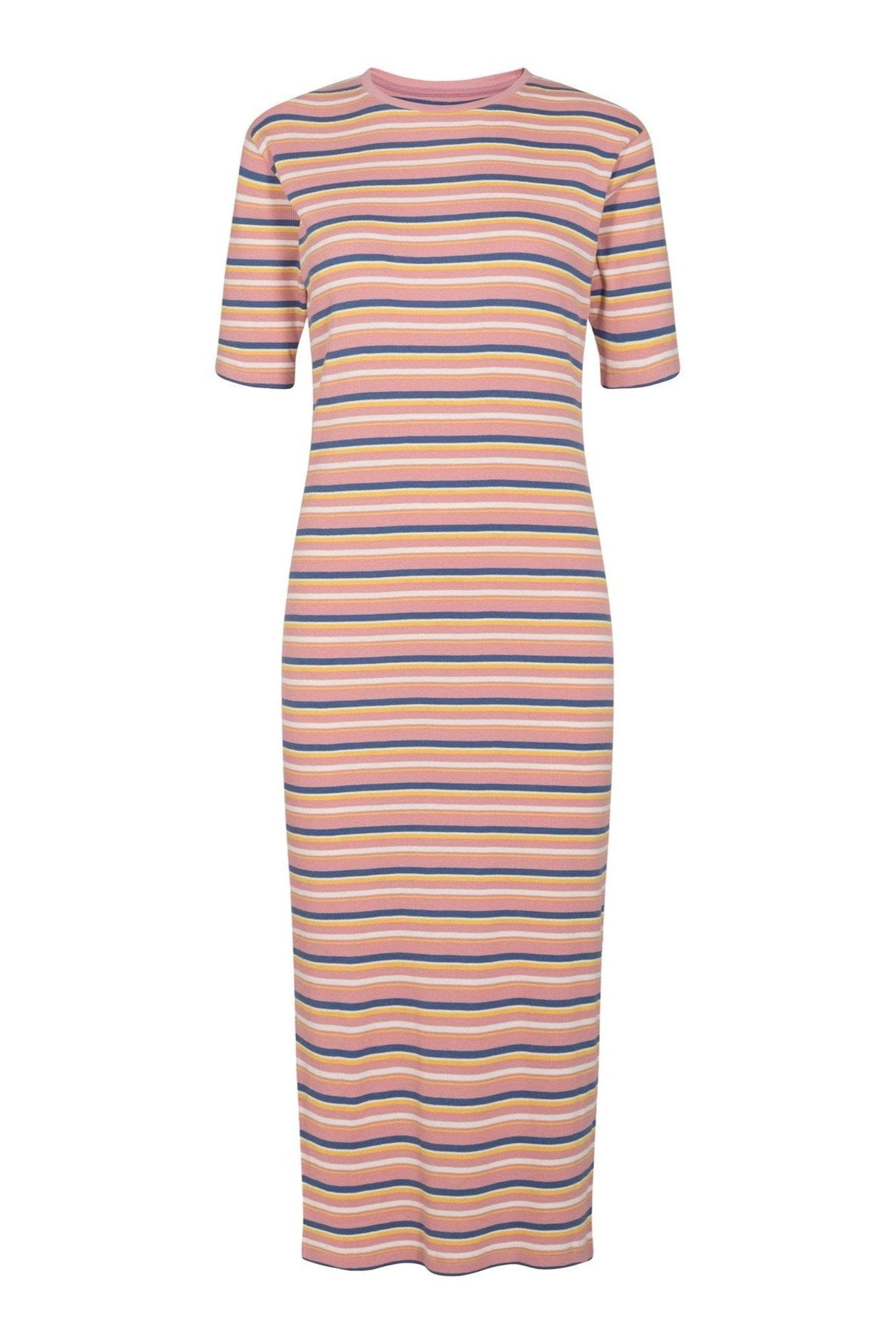 Roberta Dress - Rose Stripe