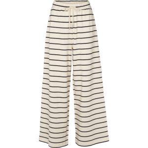 Basic Apparel Anneli Bukser Birch/Black Udsalg