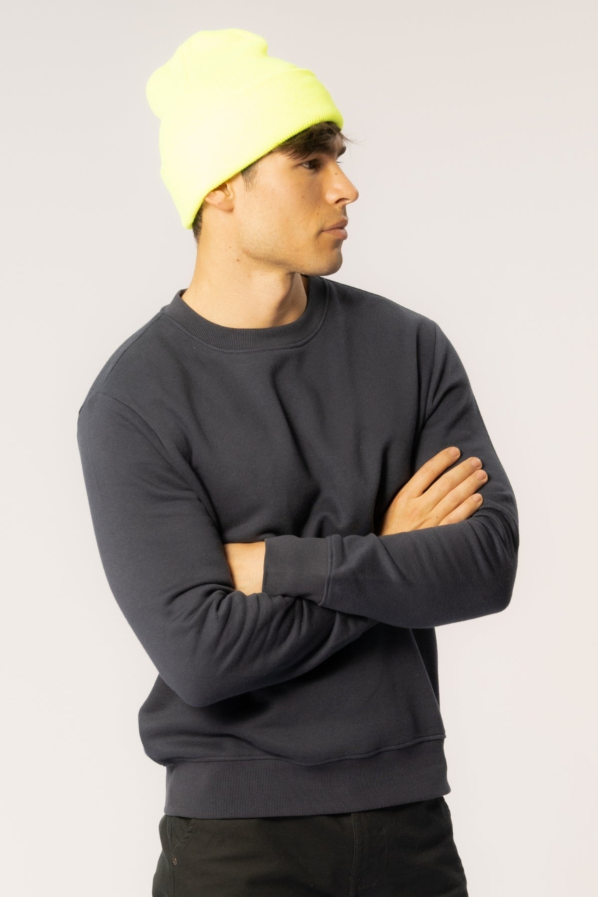 classic-beanie-lys-gul_1.jpg Classic beanie - Lys gul