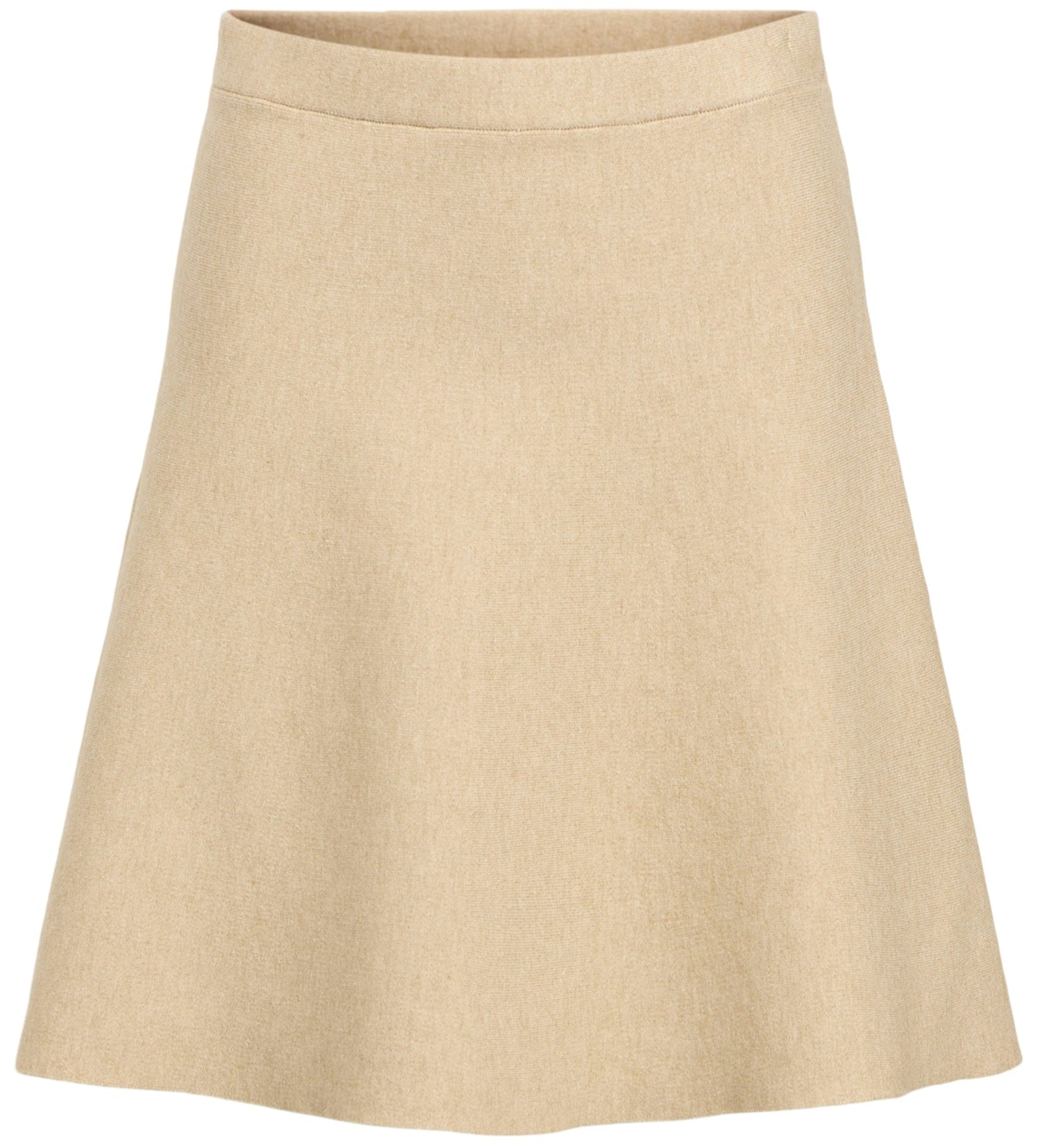 Object Reynard HW Short Knit Nederdel Humus Melange NO25
