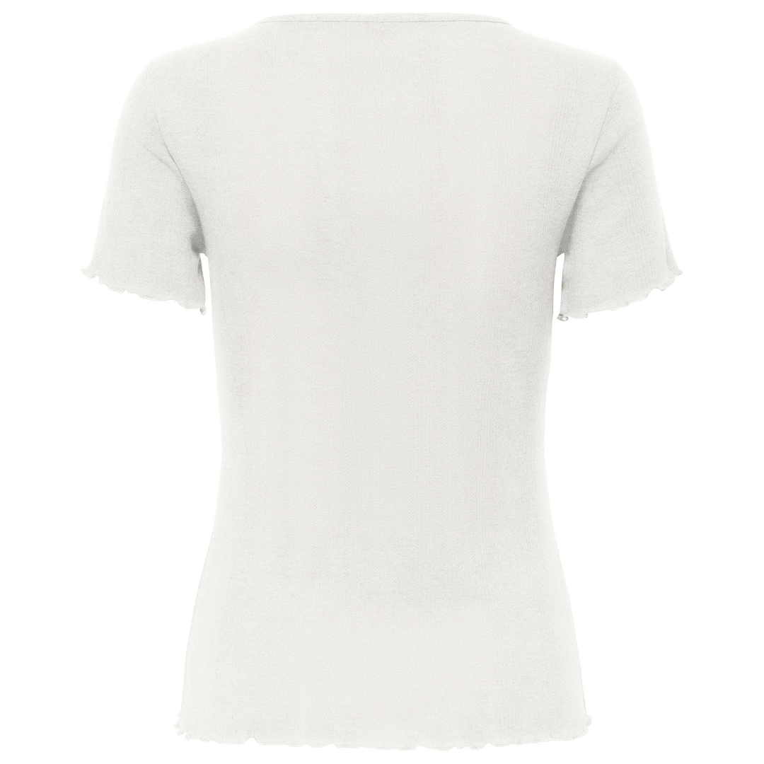 Only Tenna SS T-shirt Cloud Dancer