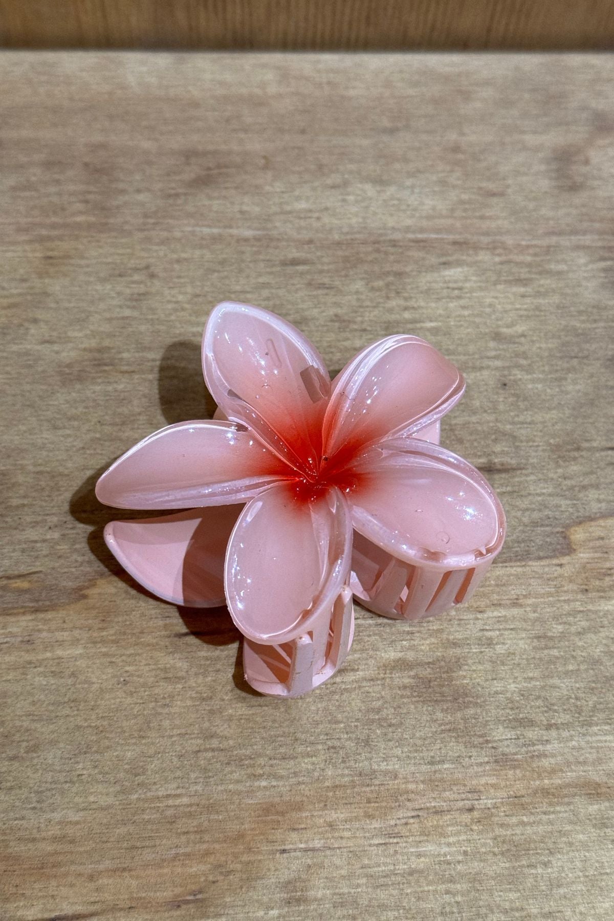 Blomster Hårklemme - Pink/Rød