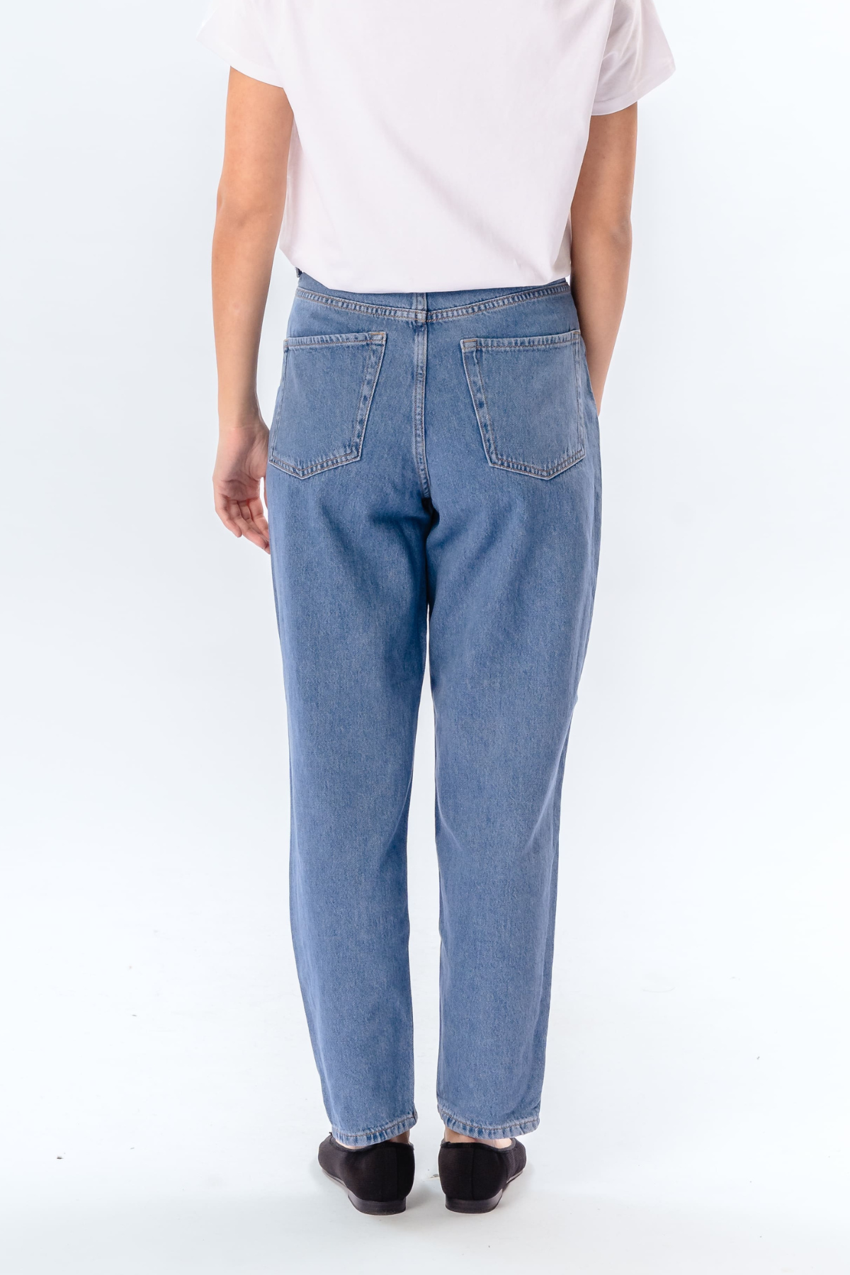 De Originale Performance Mom Jeans - Light Blue Denim