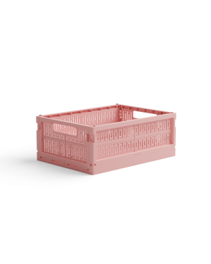 Made Crate Midi Foldekasse Candyfloss Pink Online salg
