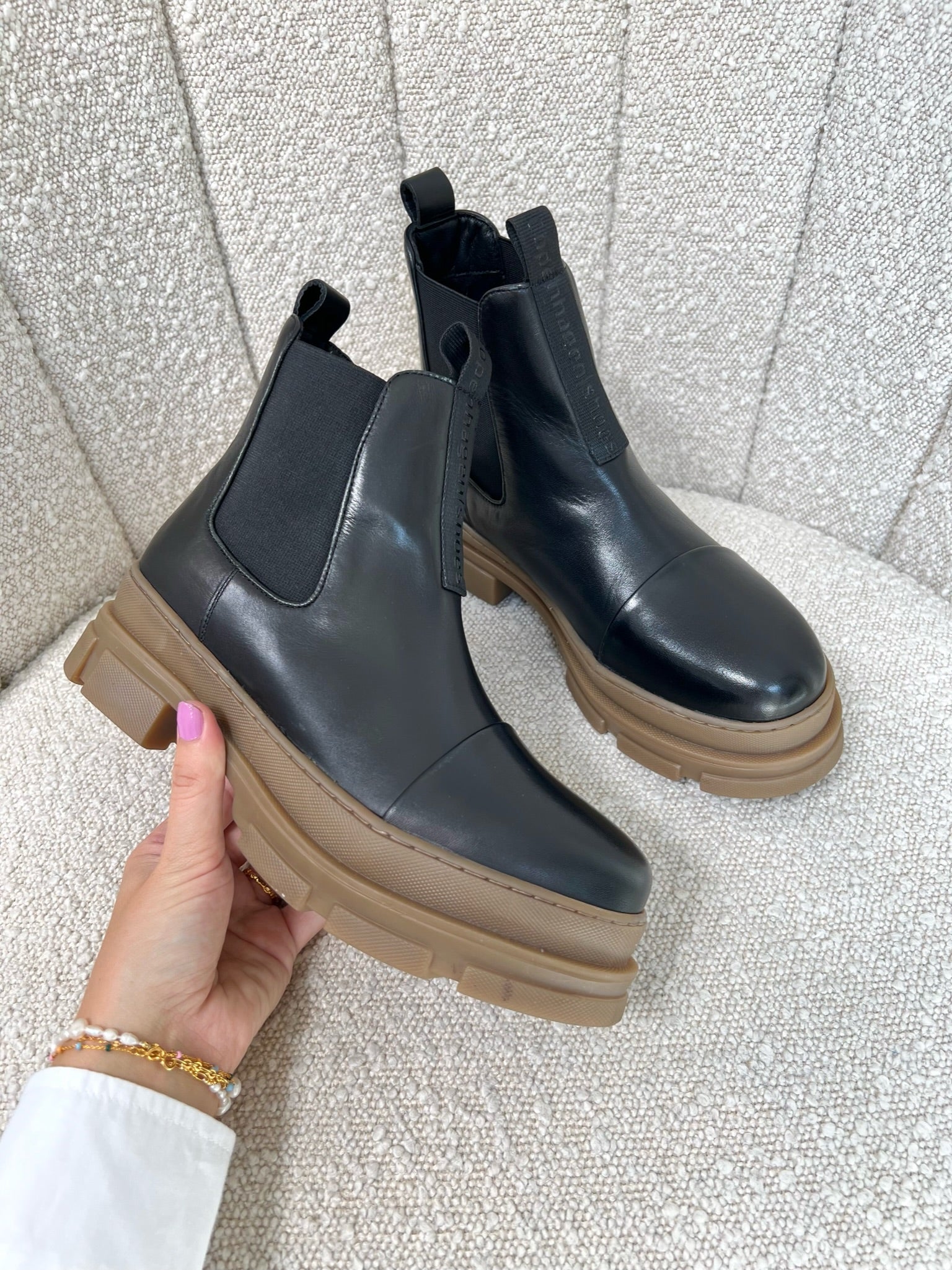 Copenhagen Shoes You And Me Low 22 Støvle Black Rabat