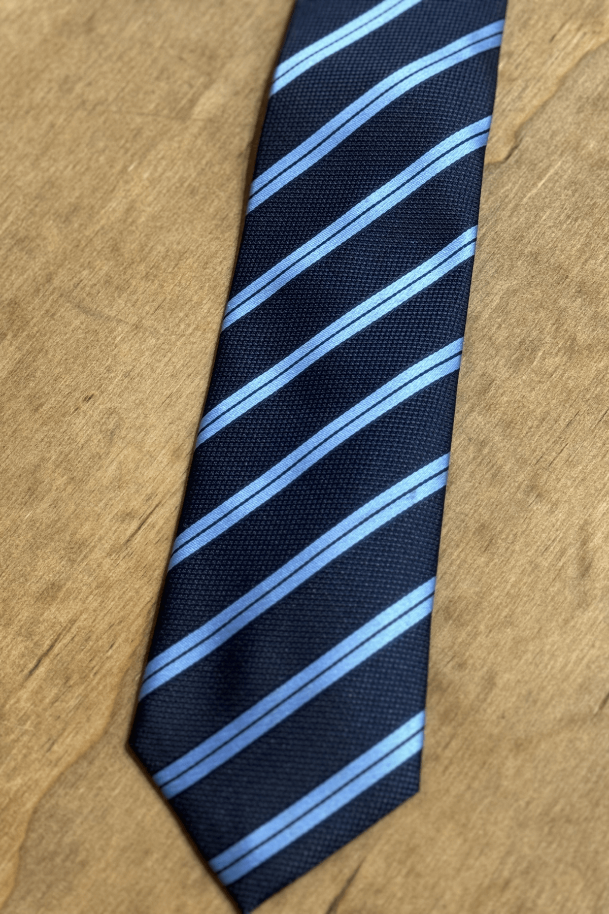 Slips - Navy/Lyseblå Online Hot Salg