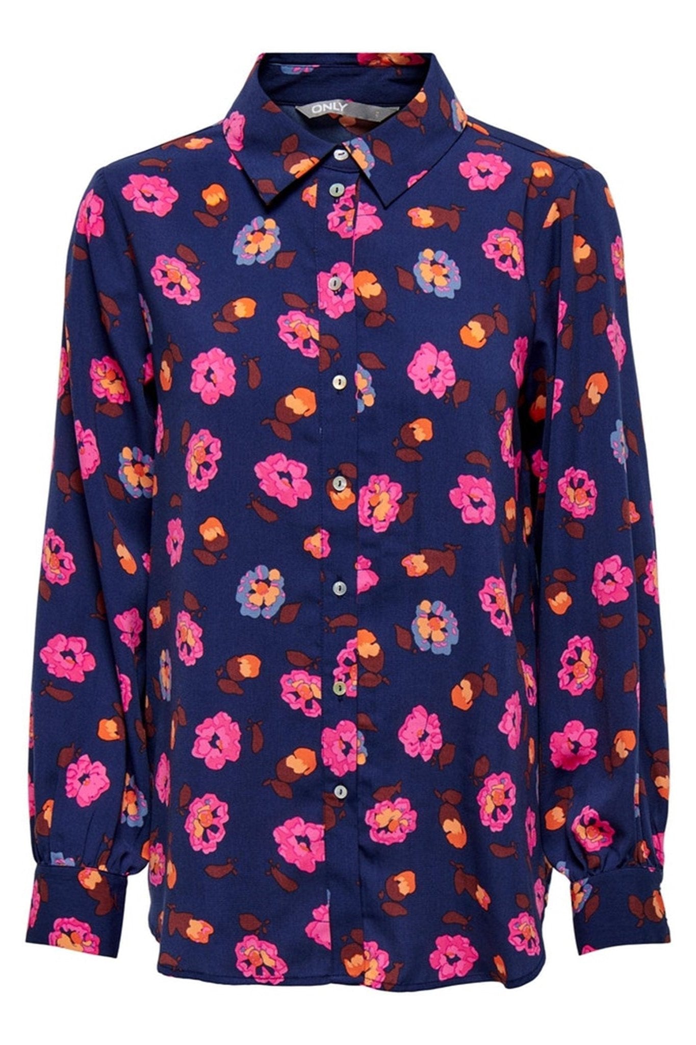 Vanessa Life Skjorte - Patriot Blue Mode