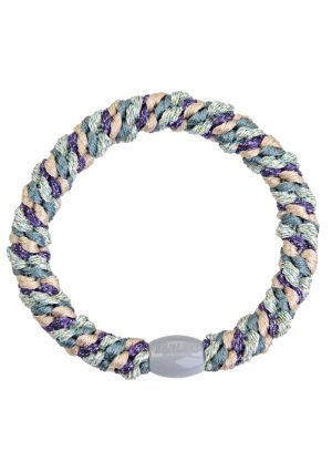 BonDep Kknekki Hårelastik Mix Teal-Purple Online Hot Salg