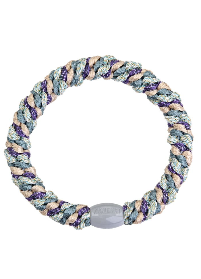 BonDep Kknekki Hårelastik Mix Teal-Purple Online Hot Salg