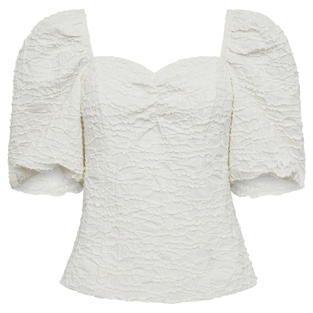 Haute L'Amitié Dazzy Top White