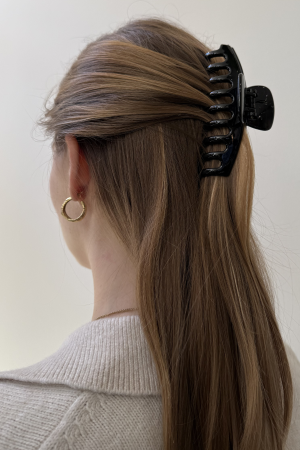 Olivia Hårklemme - Sort