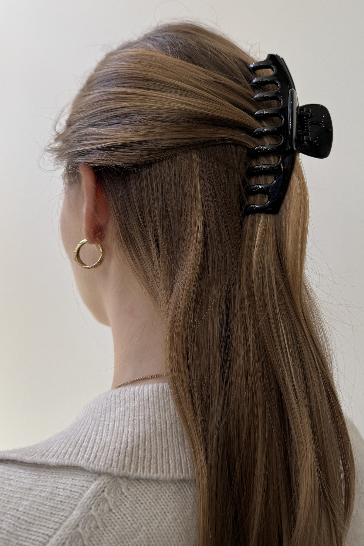 Olivia Hårklemme - Sort