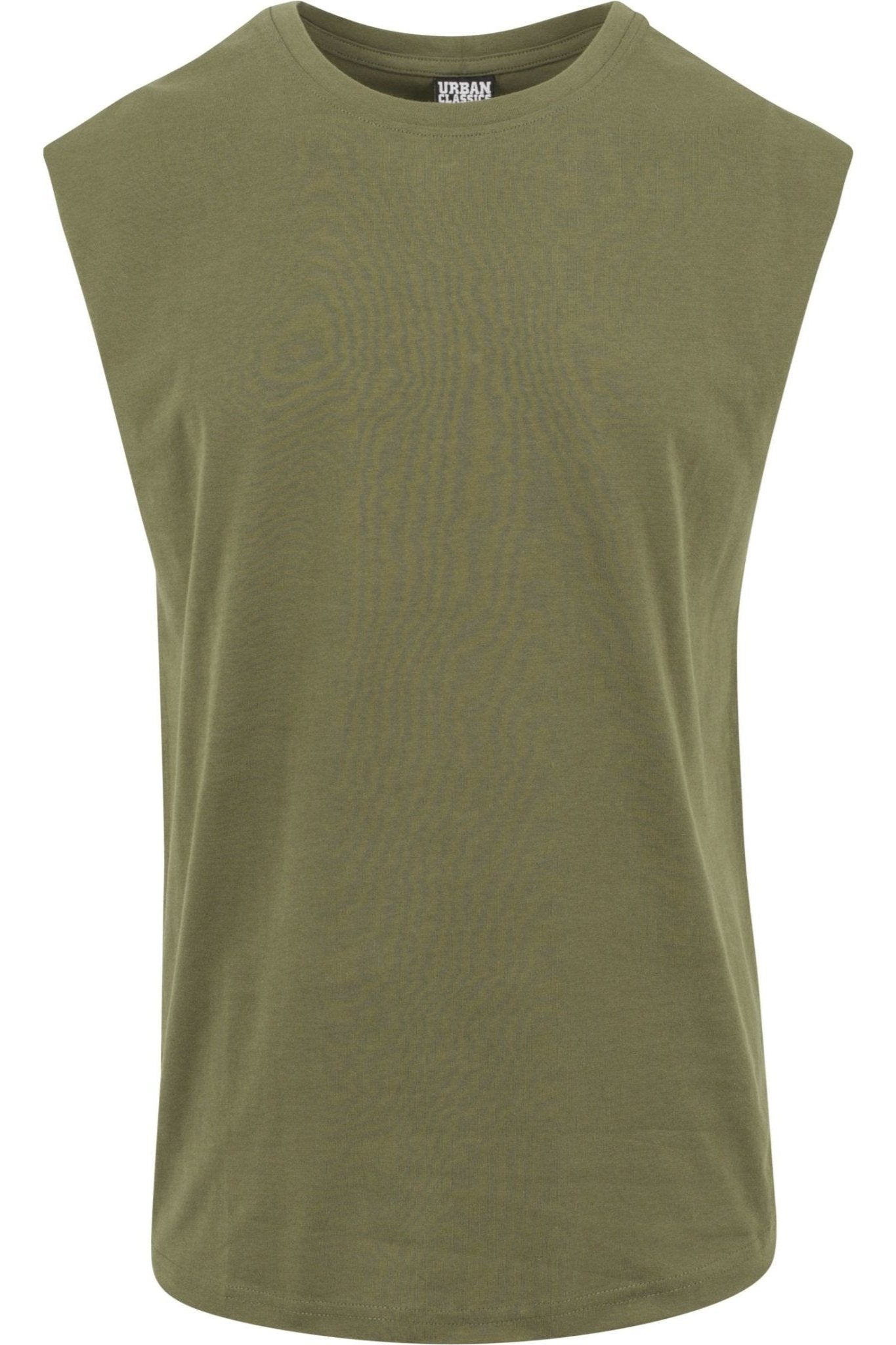 Sleeveless Tee - Oliven Rabat