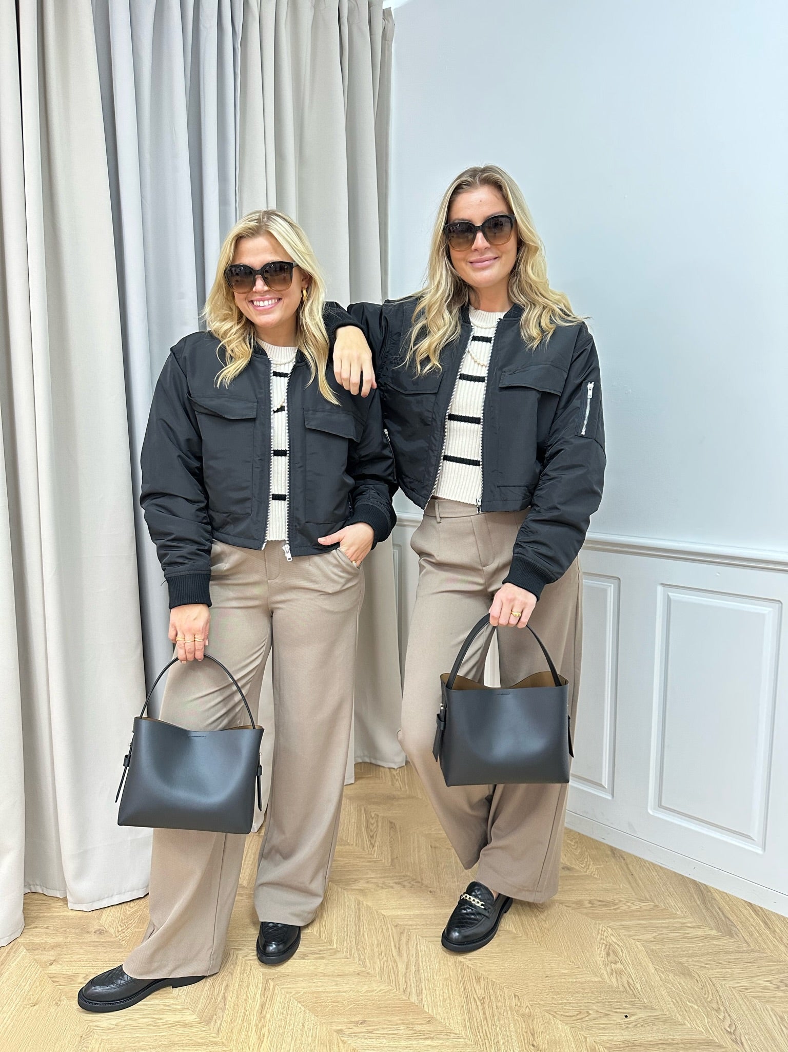 Second Female Leata Leather Taske Black