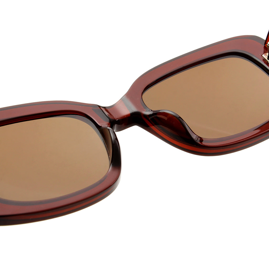 A.Kjærbede Salo Solbriller Brown Transparent