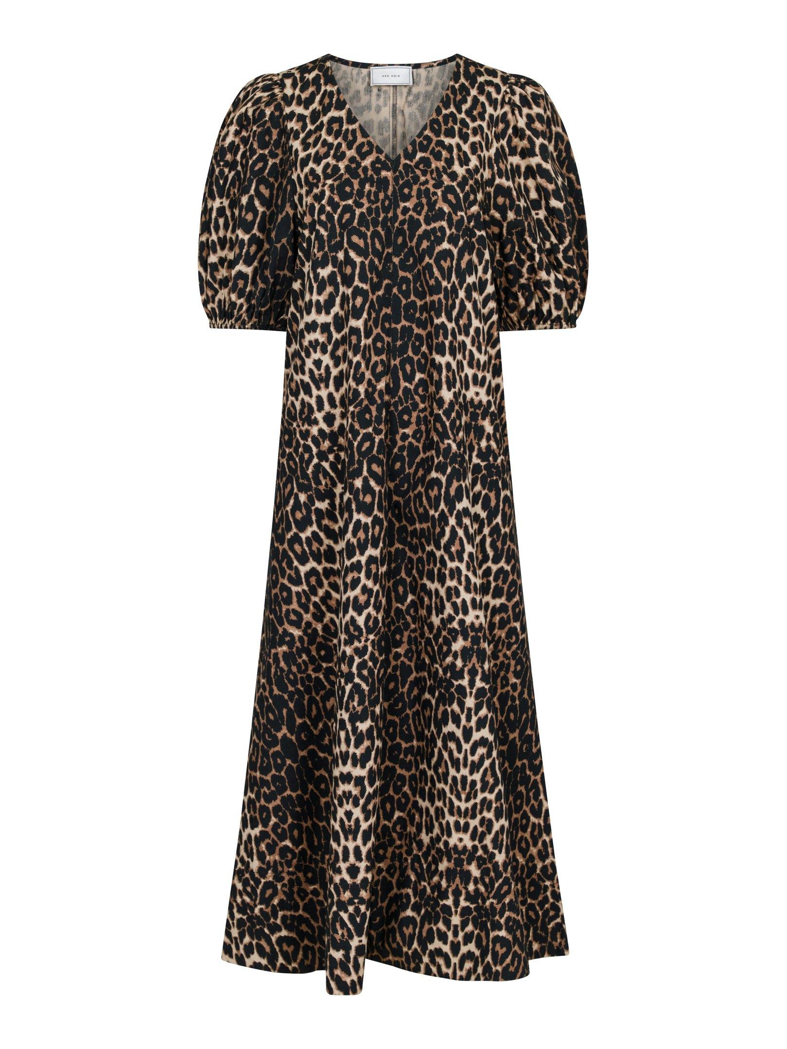 Neo Noir Bobbie Leo Kjole Leopard