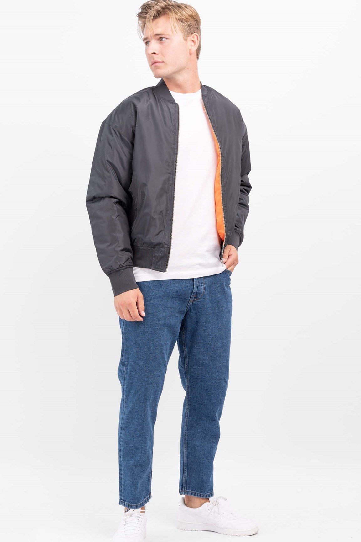 Clay Bomber Jacket - Sort