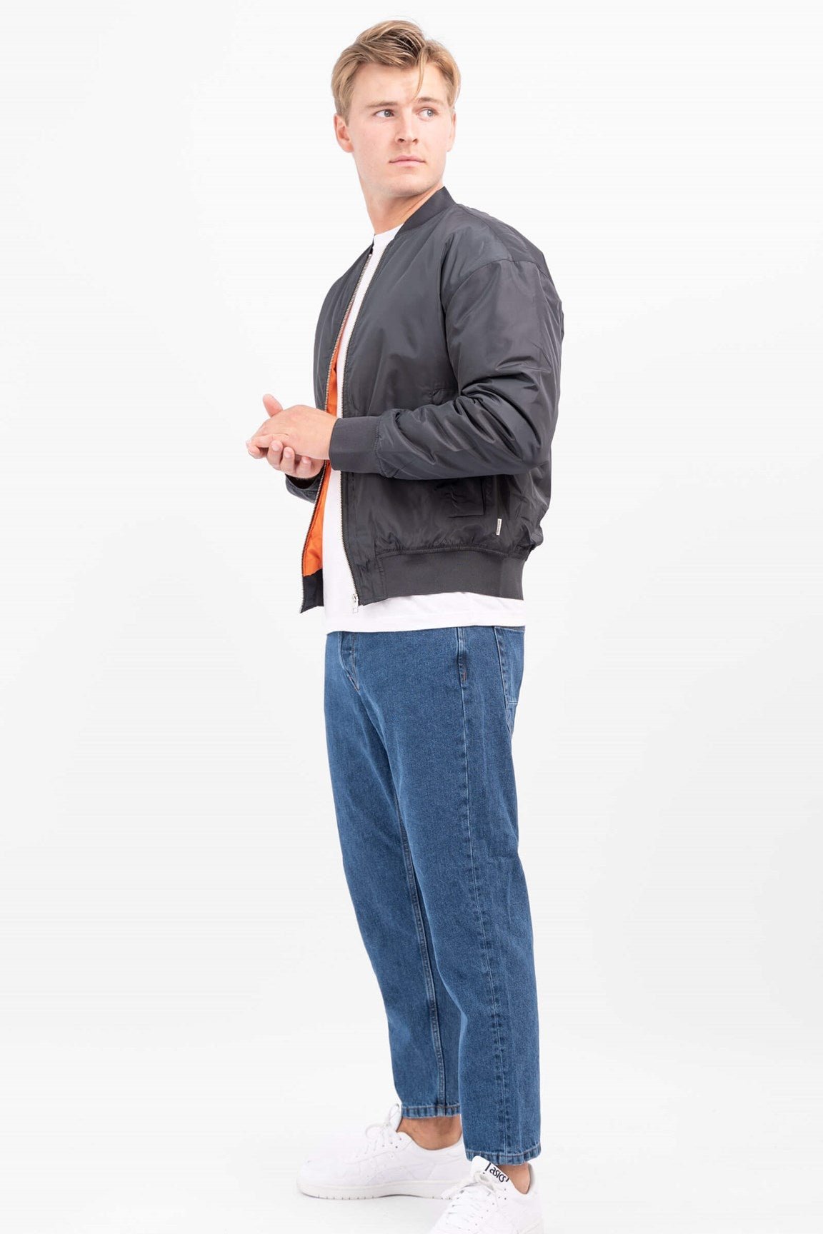 Clay Bomber Jacket - Sort