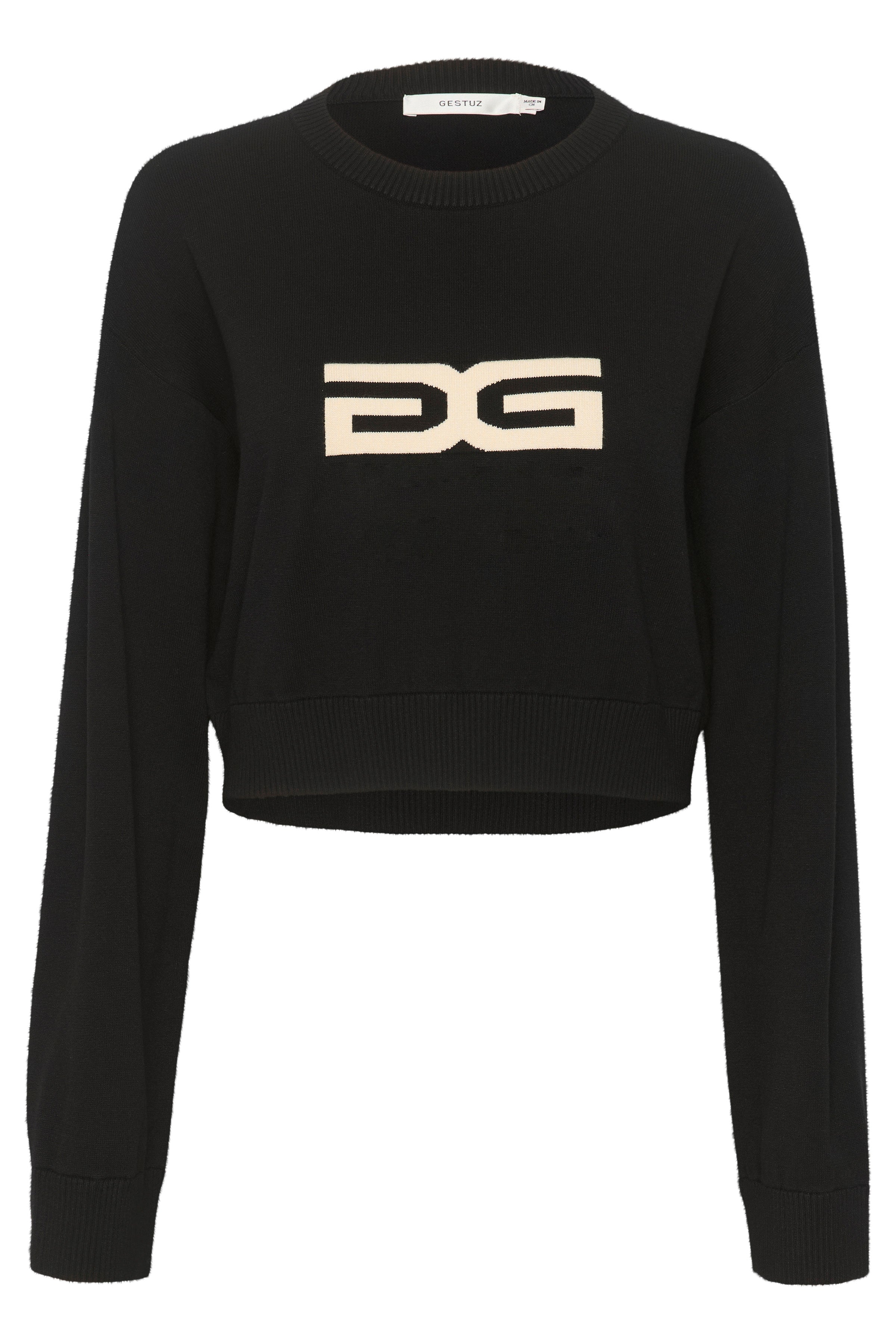 Gestuz Aya Cropped Strik Black