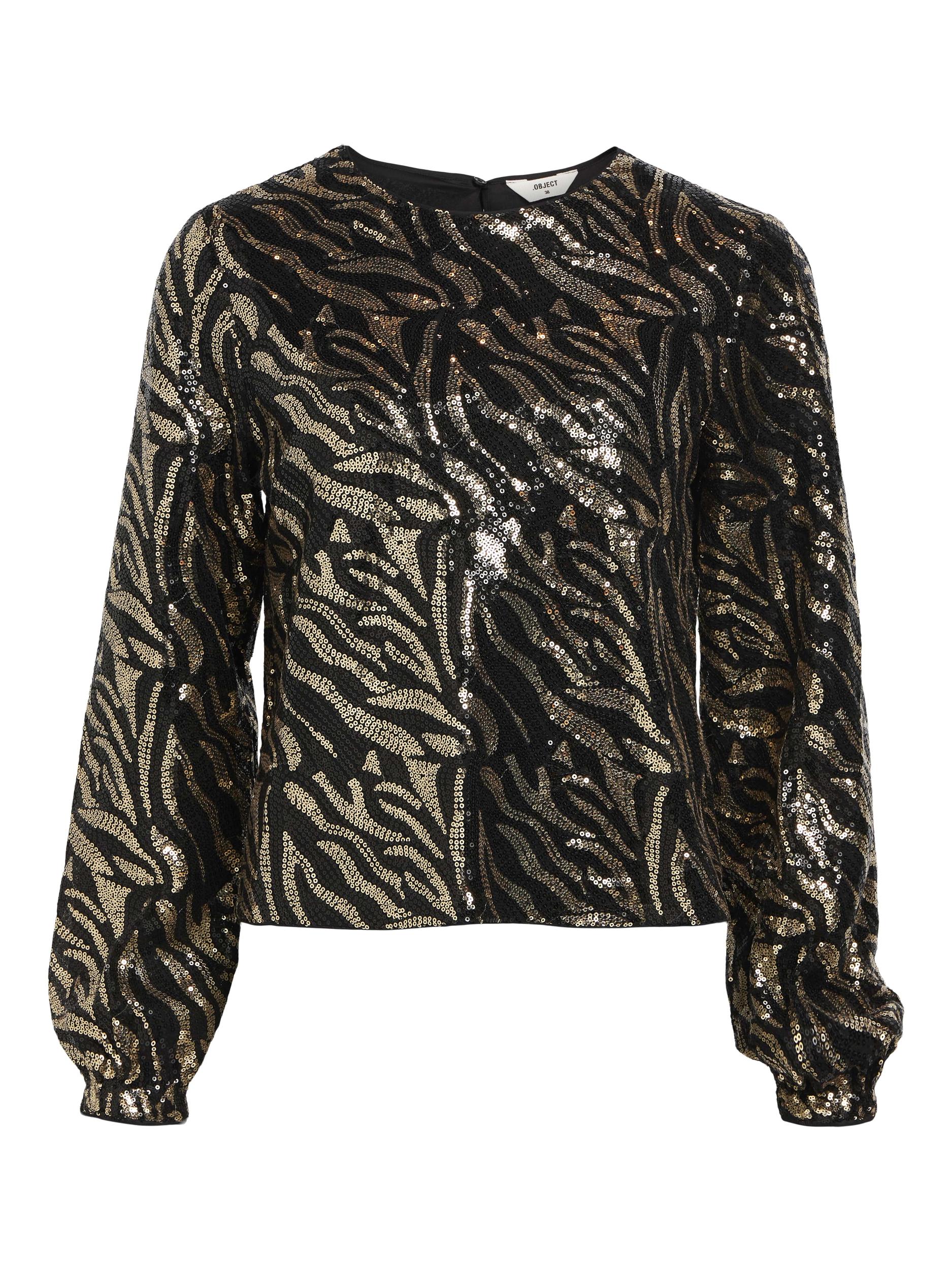 Object Pernille Sansi Bluse Black Mode