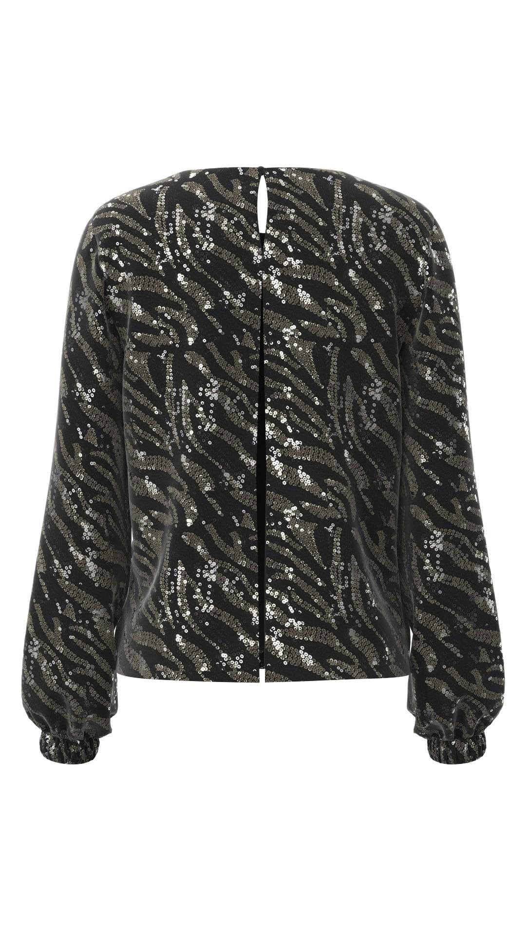 Object Pernille Sansi Bluse Black Mode