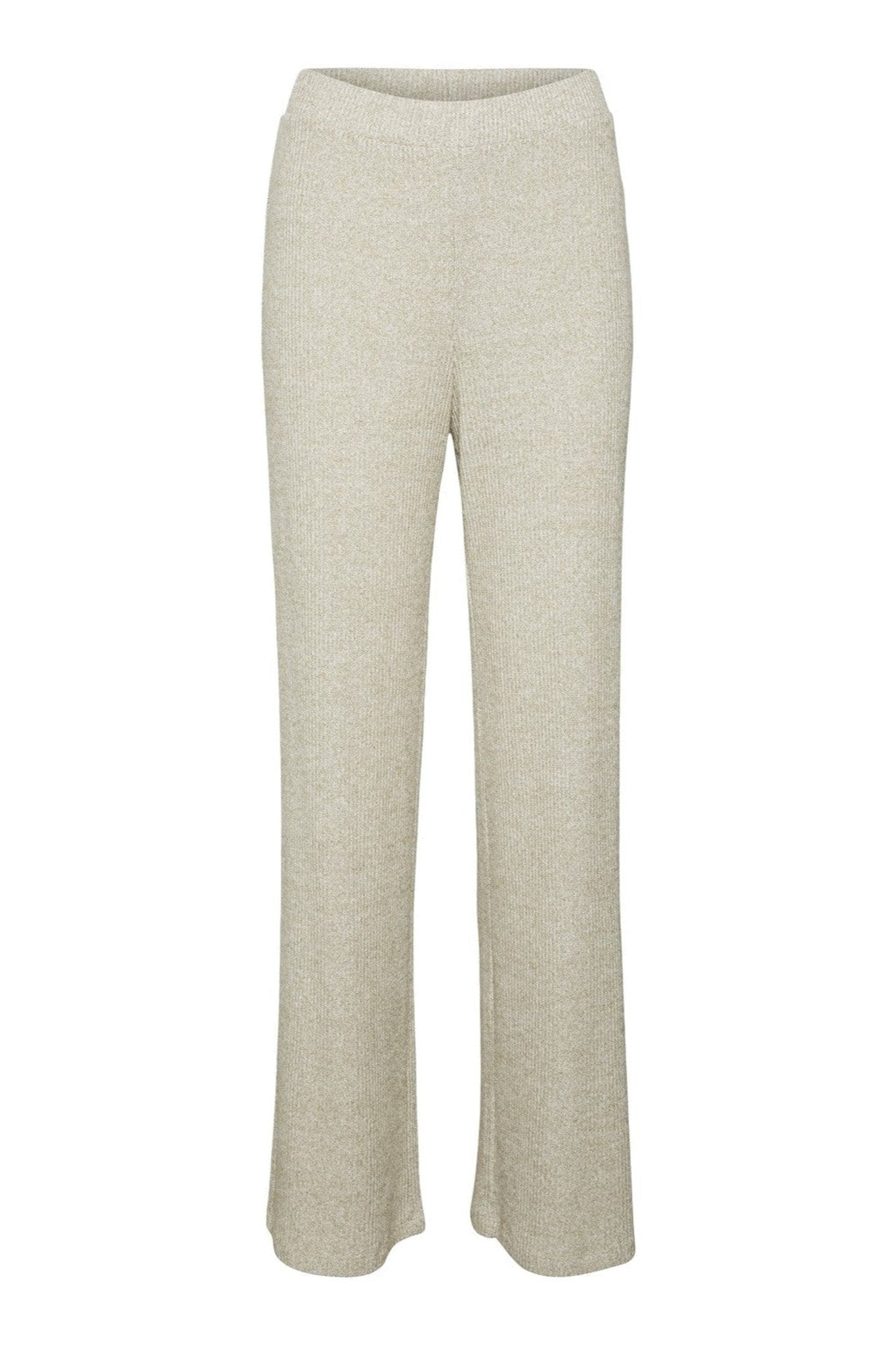 Tia Rib Wide Bukser - Lizard Melange