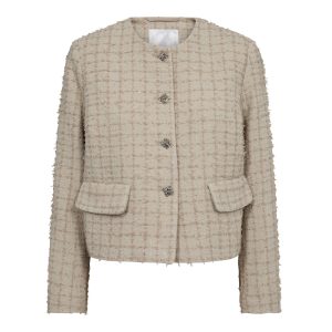 Co'Couture Aila Boucle Jakke Sand Online nu