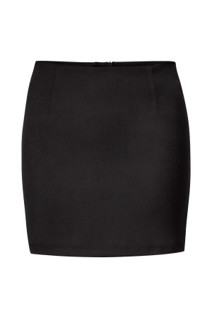 Gestuz Paula Mini Nederdel Black NO25