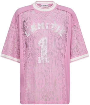 Haute L'Amitié Lace Football T-Shirt Candyfloss (Forudbestilling lev. april)